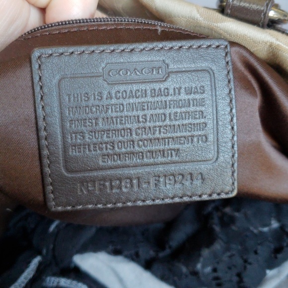 Authentic Coach Purse - Picture 2 of 5